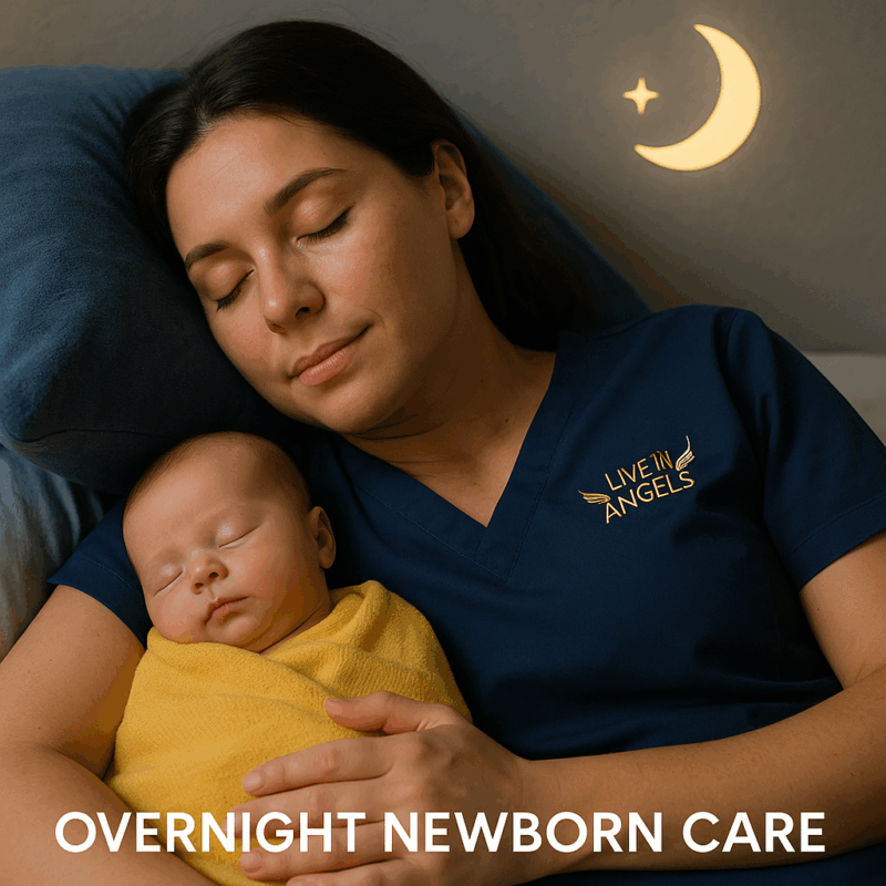 Overnight newborn care visual